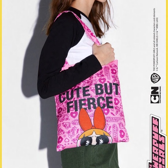 Nasty Gal Bags Nasty Gal Cute But Fierce The Powerpuff Girls Tote